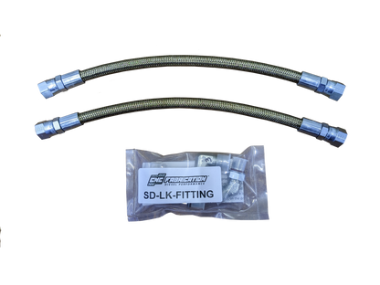 Early 99-03 Ford Powerstroke 7.3L Replacement High Pressure Oil Pump Lines CNC Fabrication