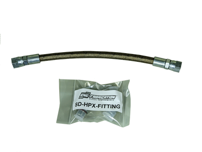 95-03 Ford Powerstroke 7.3L Pressure Oil Pump Lines (HPx) Crossover Line CNC Fabrication