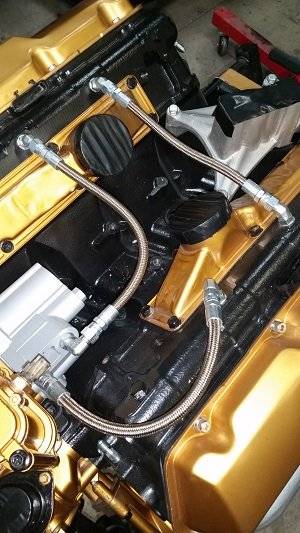 94.5-03 7.3L Driver Side Replacement Hpop Line No Fittings CNC Fabrication