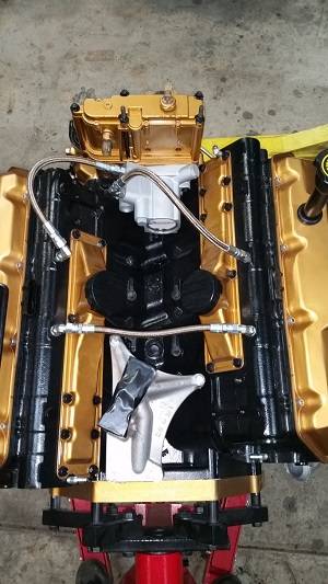 94.5-97 7.3L Passenger Side Replacement Hpop Line No Fittings CNC Fabrication