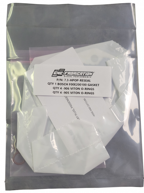 94.5-03 7.3L Powerstroke Hpop System Reseal Kit CNC Fabrication