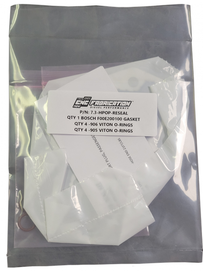 94.5-03 7.3L Powerstroke Hpop System Reseal Kit CNC Fabrication