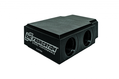 6.0L 05-07 In-line Transmission Filter By-pass Manifold CNC Fabrication
