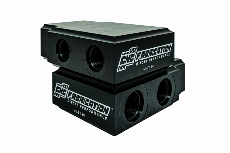6.0L 05-07 In-line Transmission Filter By-pass Manifold CNC Fabrication