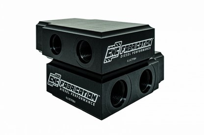 6.0L 05-07 In-line Transmission Filter By-pass Manifold CNC Fabrication