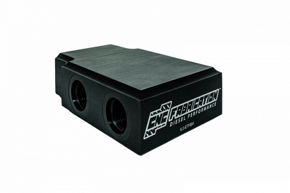 6.0L 05-07 In-line Transmission Filter By-pass Manifold CNC Fabrication