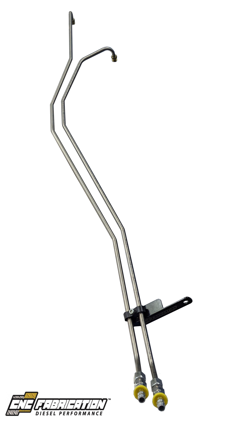 98.5-03 7.3L 4R100 Transmission Cooler Line Kit w/ 3/8 Inch Barbs CNC Fabrication