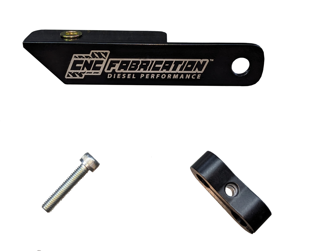 98.5-03 7.3L 4R100 Transmission Cooler Line Kit w/ 1/2" Barbs CNC Fabrication