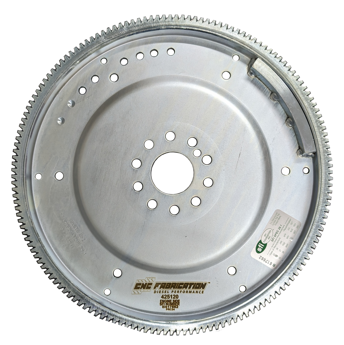 94.5-03 Ford F-250/F-3507.3L CNC Fabrication E4OD 4R100 Stamped SFI Flexplate