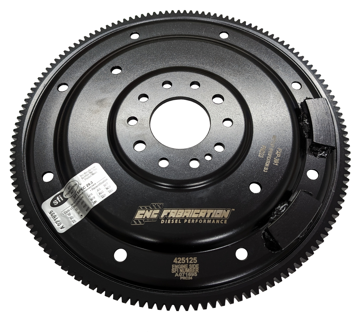 08-10 6.4L CNC Fabrication 5R110W Billet SFI Flexplate