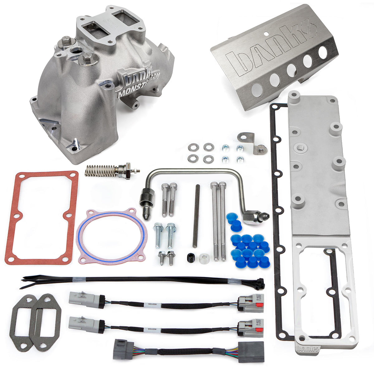 Monster-Ram Intake System for 13-18 Dodge Ram 2500/3500 6.7L Cummins Raw Banks Power