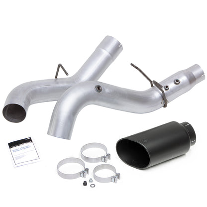 Monster Exhaust System Single Exit Black Tip for 20-22 Chevy/GMC 2500/3500 Banks Power