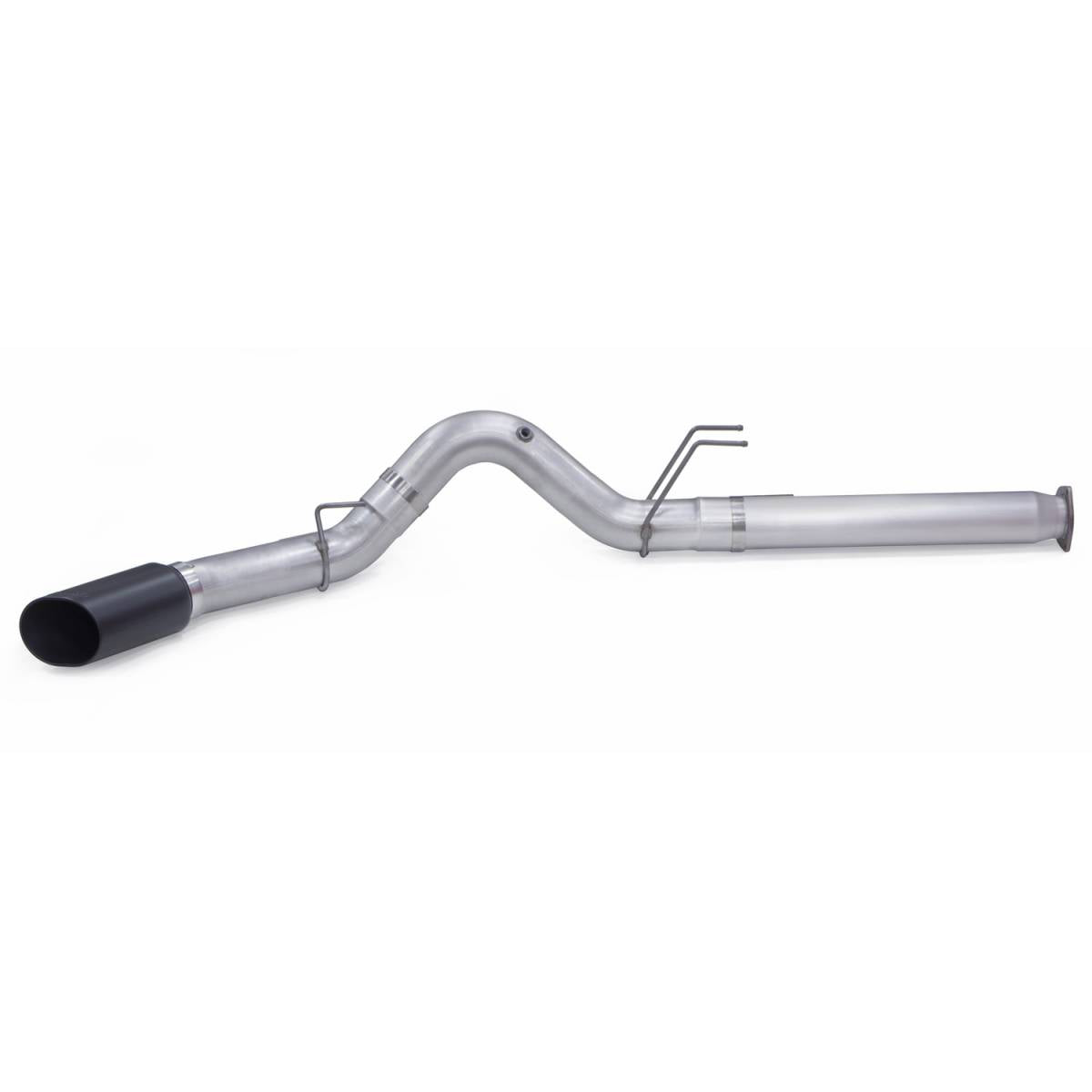 Monster Exhaust System 5-inch Single Exit Black Tip 2017-Present Ford F250/F350/F450 6.7L Banks Power