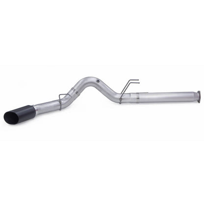 Monster Exhaust System 5-inch Single Exit Black Tip 2017-Present Ford F250/F350/F450 6.7L Banks Power