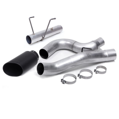 Monster Exhaust 5.0 inch Single S/S Black Tip 13-19 Ram 6.7L CCLB Banks Power
