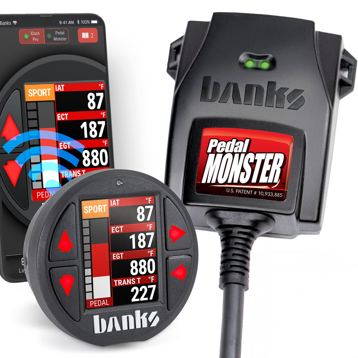 PedalMonster Throttle Sensitivity Booster Standalone and iDash Kits for many Cadillac Chevy/GMC Chrysler Dodge/Ram Ford Jeep Lin