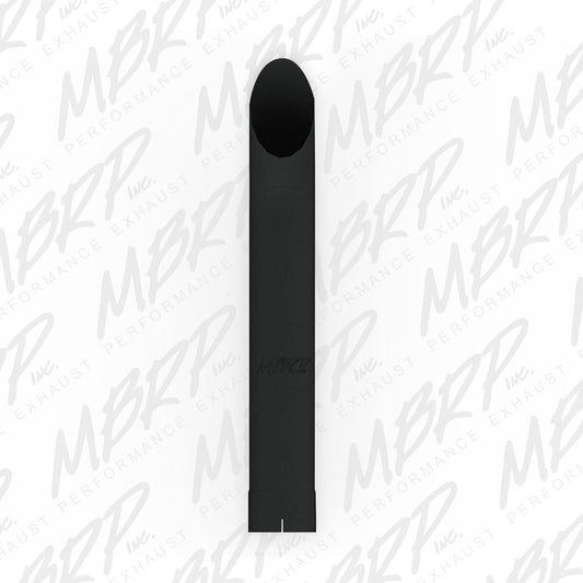 MBRP 1 pc stack 5 Aussie style 36 5 inlet Black Coated B1555BLK