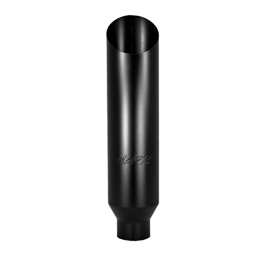 MBRP 1 pc Black Coated Stack 8 Angle Cut 36 ; 5 inlet B1810BLK