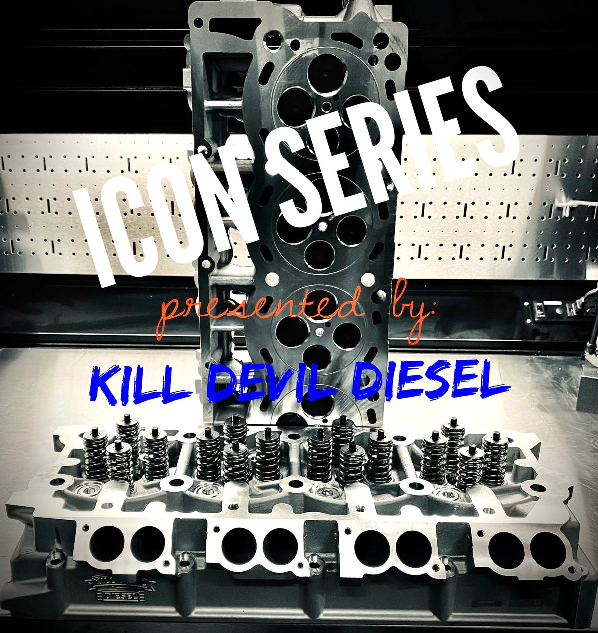 KDD CNC Ported ICON Series Aluminum O-Ringed 6.0 Cylinder Heads