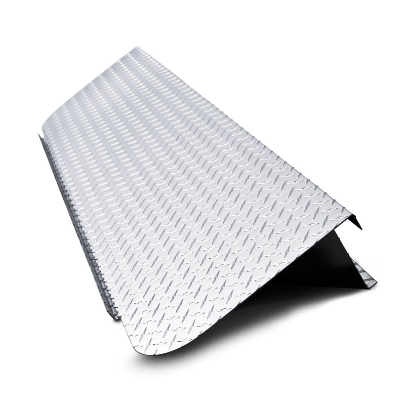 MBRP 2007 2011 Chevrolet GMC Duramax Checker Plate Cover to Conceal T Pipe in Bed BB0005