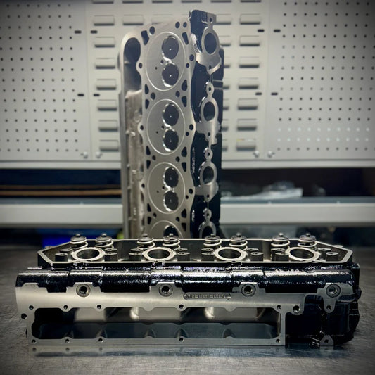 KDD Delta Series CNC Ported 7.3 Cylinder Heads