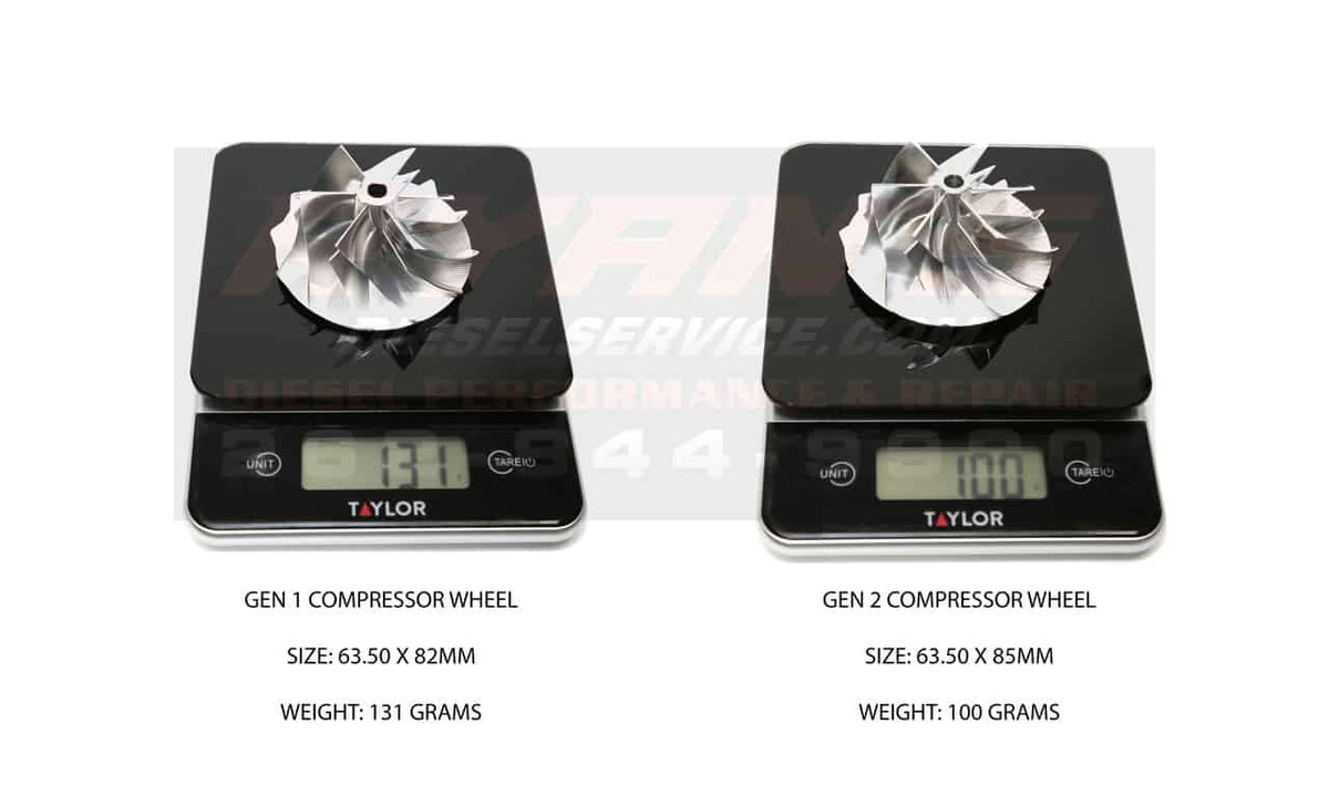 Turbocharger LB7 64MM Supercore Brand New For 01-04 Silverado/Sierra 2500/3500 HD Ryans Diesel
