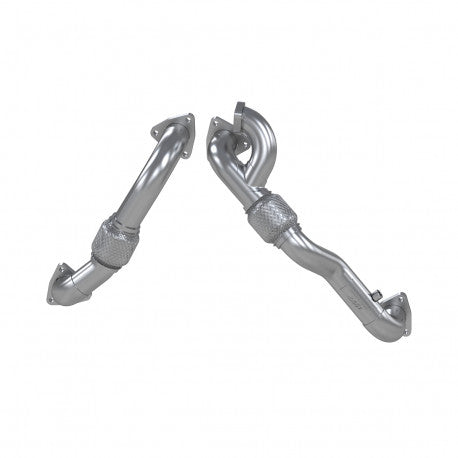 MBRP 2008 2010 Ford F250 350 450 6.4L Powerstroke Aluminized Steel Replacement Turbo Up-Pipe; Carb EO # D-763-3 FAL2761