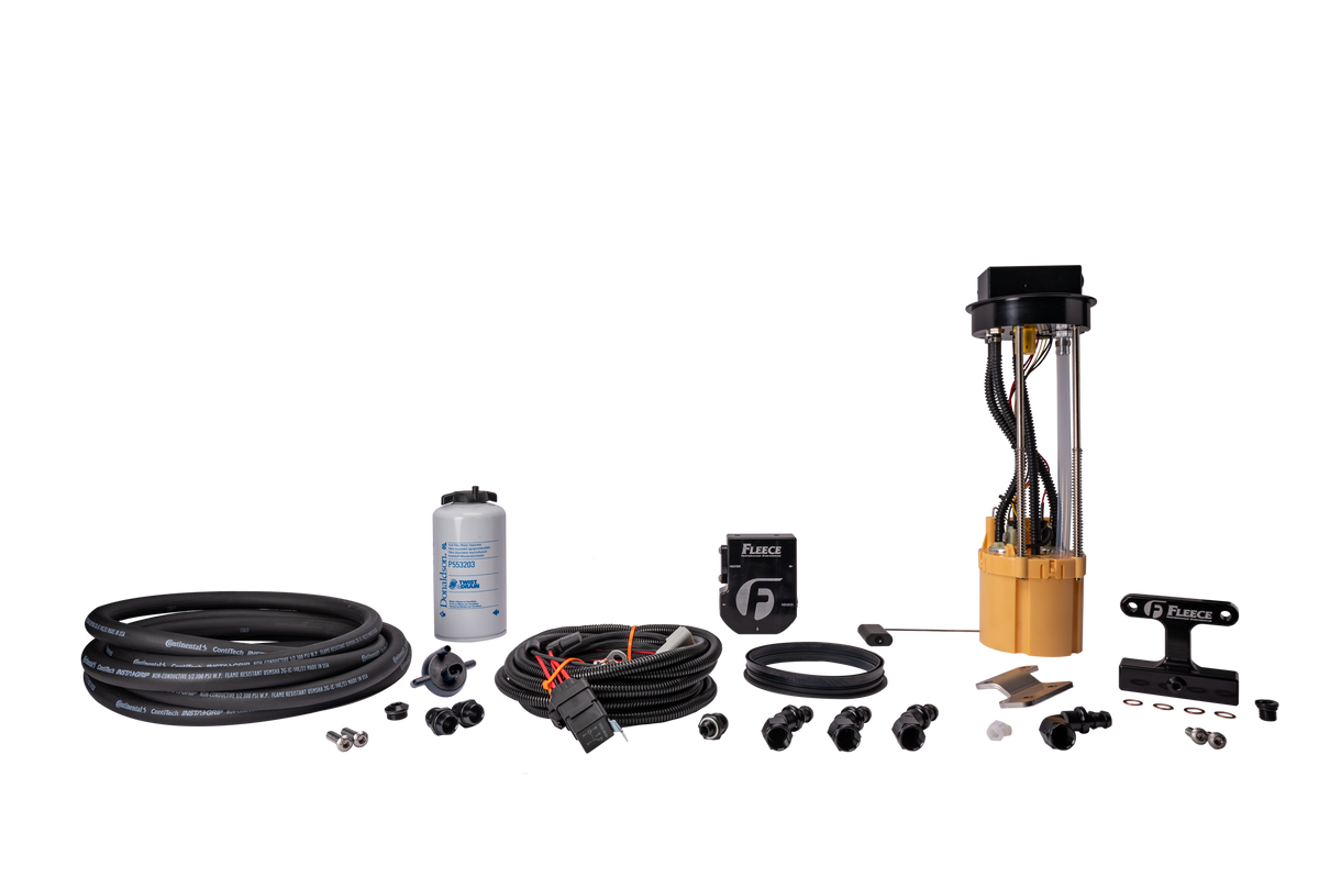 Fuel System Upgrade Kit with PowerFlo Lift Pump for 03-04 Dodge Cummins Fleece Performance