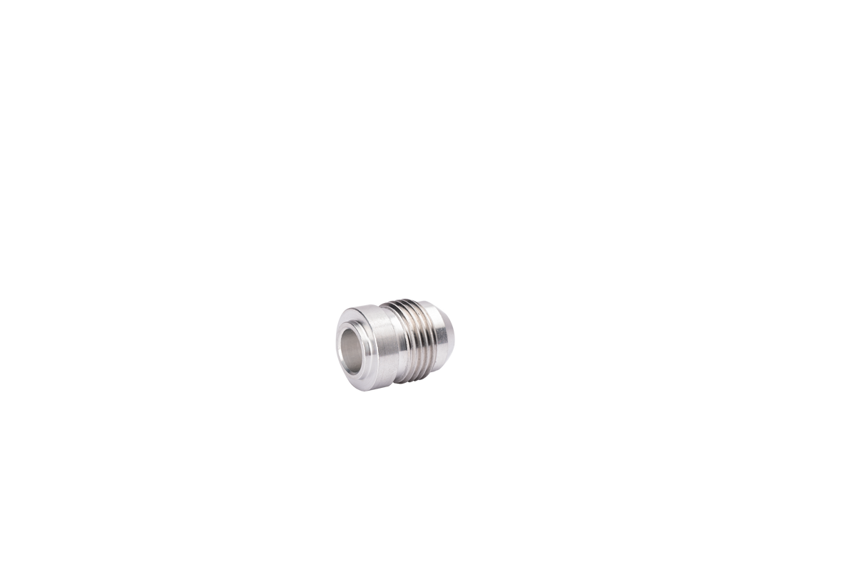 -8AN Aluminum Male Weld Bung 1/2 inch Register 3/4 inch OD Fleece Performance