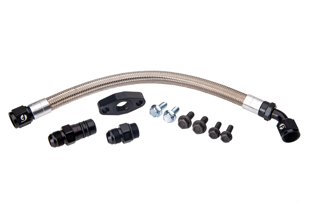 Cummins Turbo Drain Tube Kit For 2nd Gen Swaps Fleece Performance