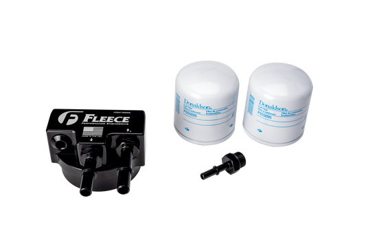 Fleece Performance Engine Mounted Filter Assembly for 6.7L Ford Powerstroke Fleece Performance