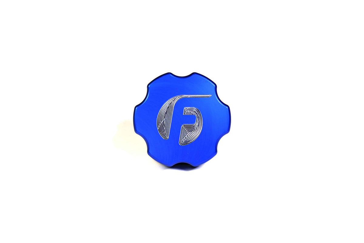 Cummins Billet Oil Cap Cover Blue Fleece Performance