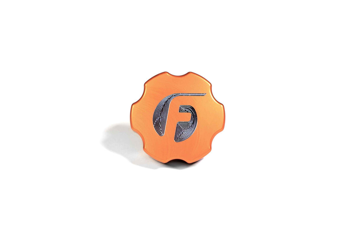 Cummins Billet Oil Cap Cover Orange Fleece Performance