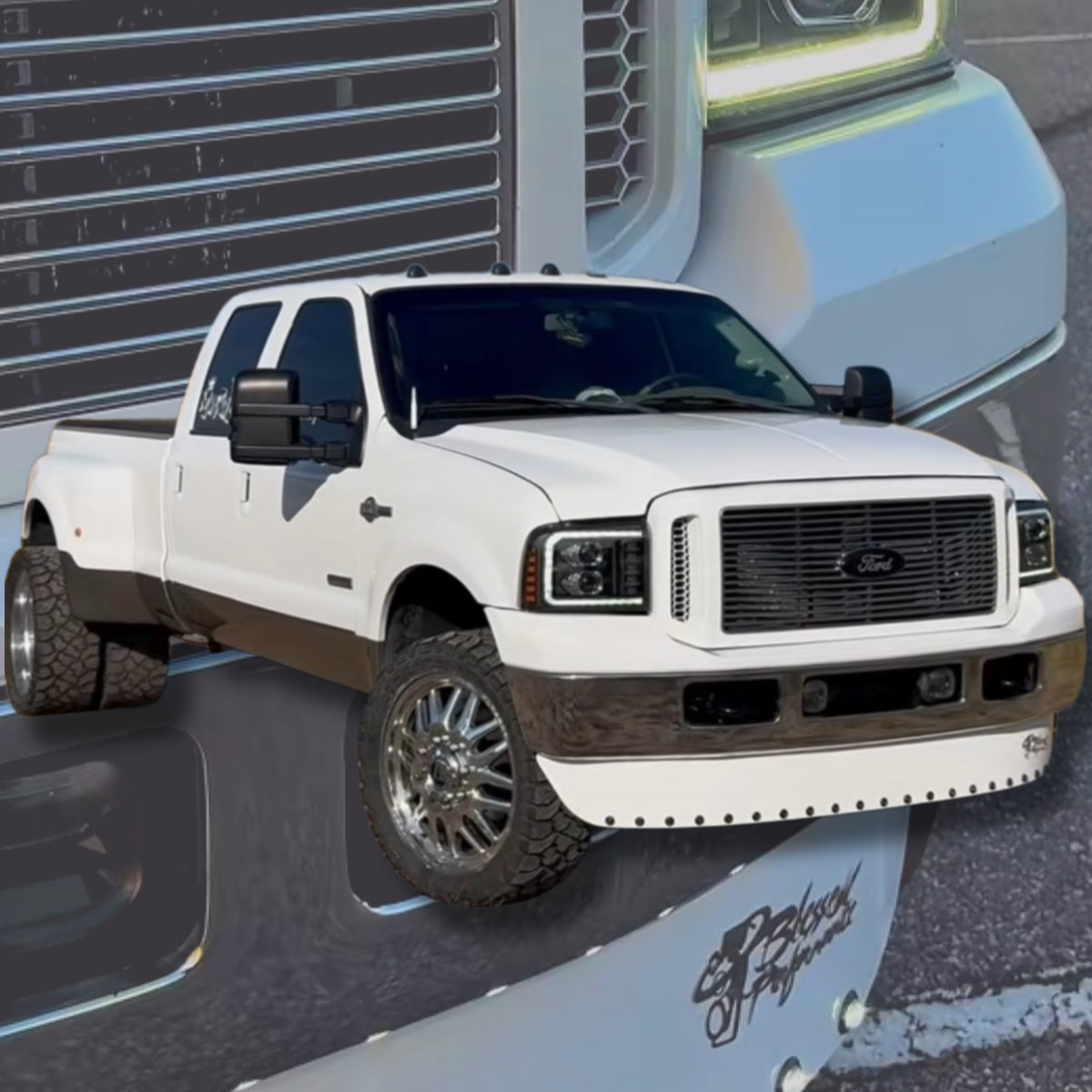 2005-2007 Ford Superduty Blessed Performance HD Aluminum Bumper Valance