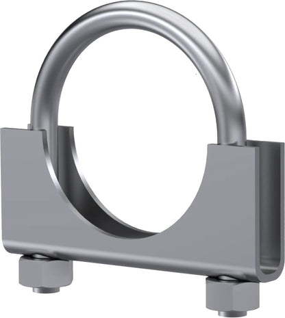 Exhaust Clamp 4 Inch Saddle Clamp Zinc Plated MBRP