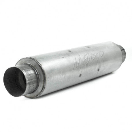 MBRP Aluminized Steel Muffler 4 Inlet Outlet; 24 body; 6 diameter; 30 overall Quiet Tone M1004A