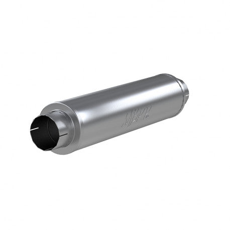 MBRP Replaces all 30 overall length mufflers T304 Stainless Steel Muffler 4 Inlet Outlet 24 Body; 30 overall M1031