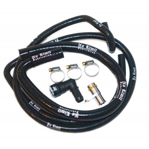 2011+ 6.7 Powerstroke Coolant Line Kit No Limit Fabrication