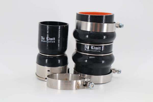 No Limit Fabrication Complete Hot Side Boot Kit for 2011 - 2026, 6.7 PowerStroke