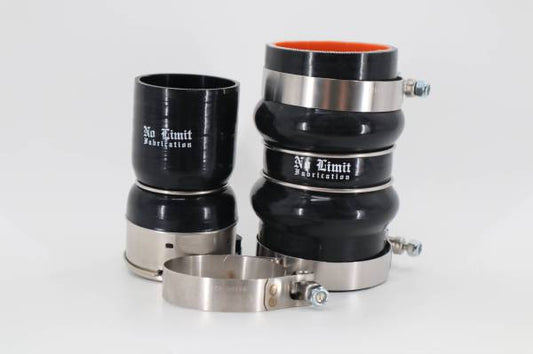 No Limit Fabrication Complete Hot Side Boot Kit for 2011 - 2026, 6.7 PowerStroke