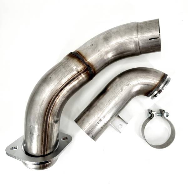 2011-2014 6.7 PowerStroke 4" Downpipe No Limit Fabrication
