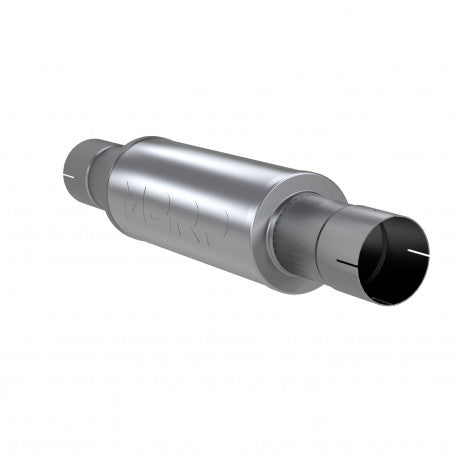 MBRP Replaces all 30 overall length mufflers Aluminized Steel Muffler 4 Inlet Outlet 15.75 Body 30 Overall M20681