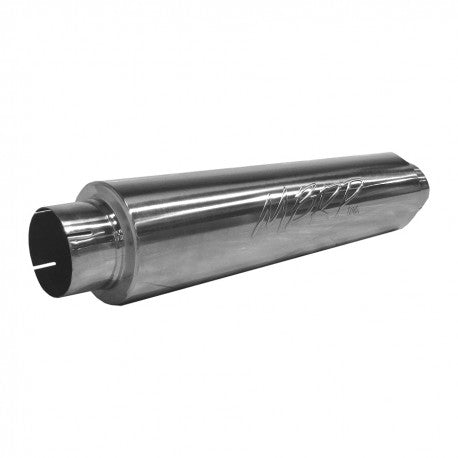 MBRP Replaces all 30 overall length mufflers T409 Stainless Steel Muffler 4 Inlet Outlet 24 Body 30 Overall M91031