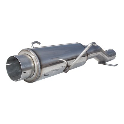 High-Flow Muffler Assembly T409 Stainless Steel For 04-07 Dodge Ram Cummins 600/610 fits to stock only MBRP