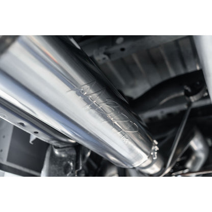 2014-2021 Ram 2500/3500 Pro Series T304 Stainless Steel 4 Inch Cat Back Single Side Exit Exhaust System MBRP