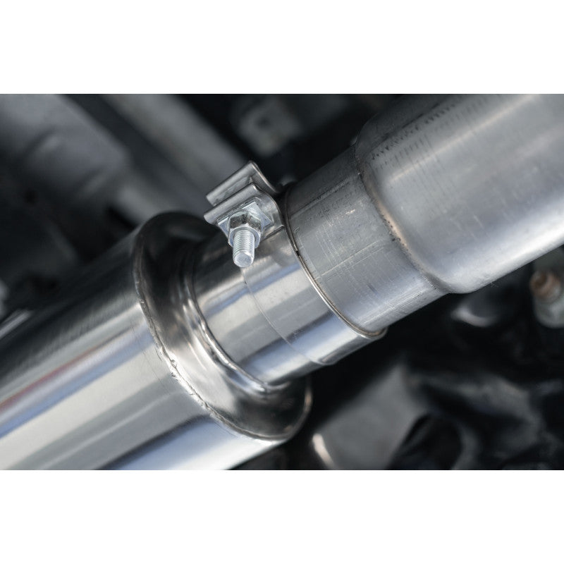 2014-2021 Ram 2500/3500 Installer Series Aluminized Steel 4 Inch Cat Back Single Side Exit Exhaust System MBRP