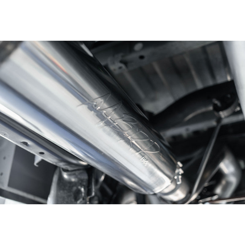2014-2021 Ram 2500/3500 Installer Series Aluminized Steel 4 Inch Cat Back Single Side Exit Exhaust System MBRP