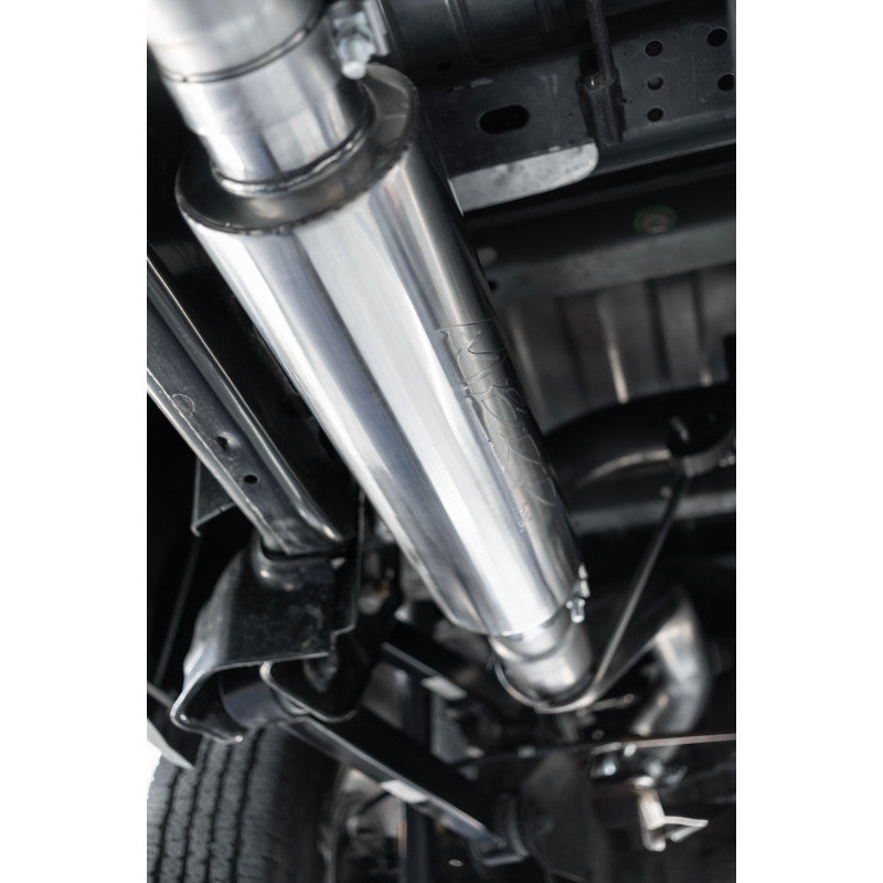 2014-2021 Ram 2500/3500 Installer Series Aluminized Steel 4 Inch Cat Back Single Side Exit Exhaust System MBRP