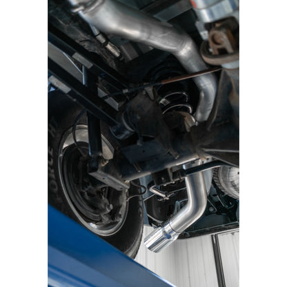 2014-2021 Ram 2500/3500 Installer Series Aluminized Steel 4 Inch Cat Back Single Side Exit Exhaust System MBRP