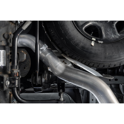 2014-2021 Ram 2500/3500 Installer Series Aluminized Steel 4 Inch Cat Back Single Side Exit Exhaust System MBRP